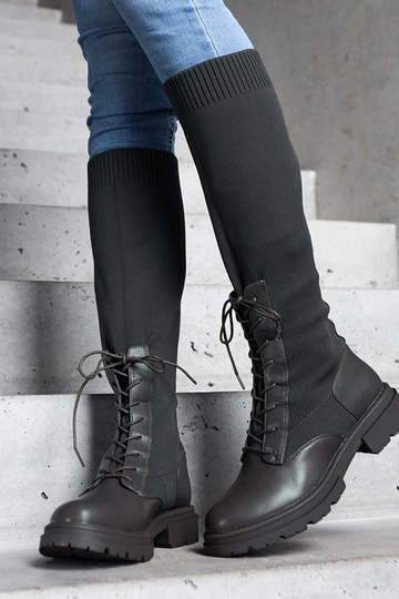 Žali užsegami aulinukai su...