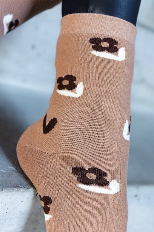 Juodos ir baltos šiltos kojinės Sella Juodos ir baltos šiltos kojinės Sella