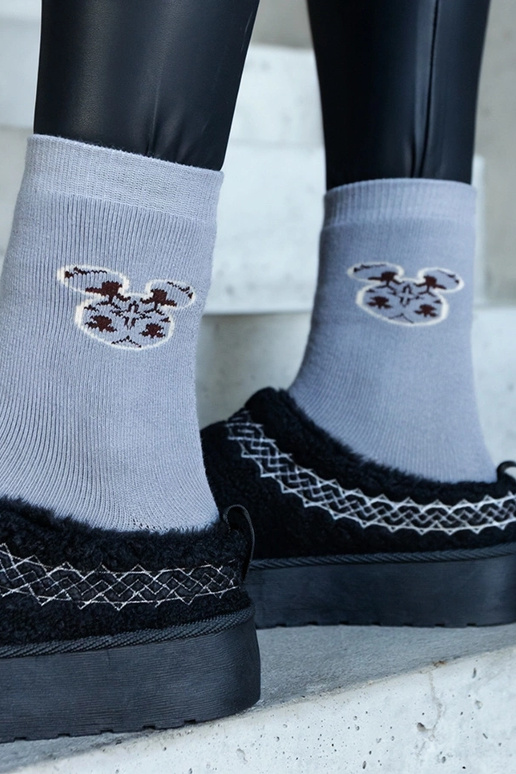 Sella pilkos šiltos kojinės Sella pilkos šiltos kojinės