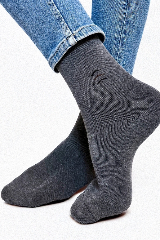Pilkos vyriškos šiltos kojinės Narus Pilkos vyriškos šiltos kojinės Narus