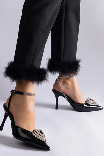 Juodi bateliai su atvira... 2