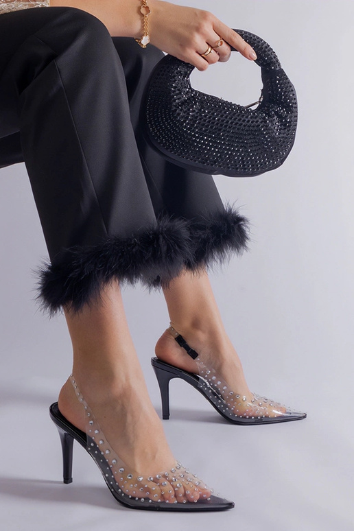 Permatomi bateliai su atvira kulno...