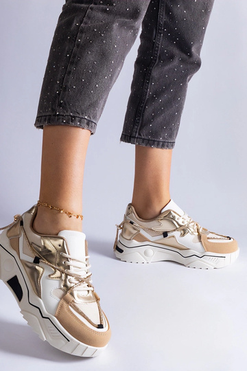 Smėlio spalvos sportbačiai,... 2