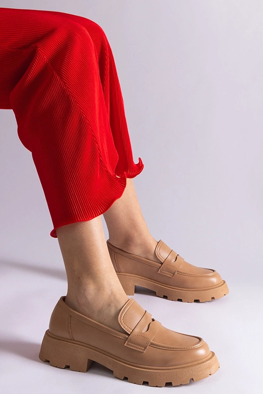 Tamsiai smėlio spalvos moteriški...