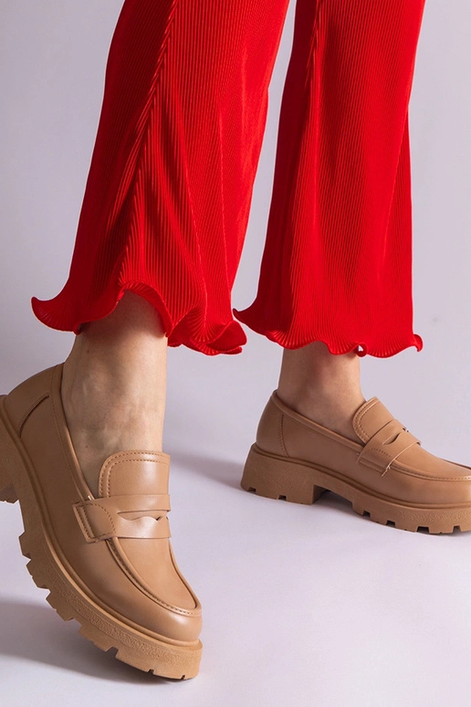 Tamsiai smėlio spalvos moteriški...