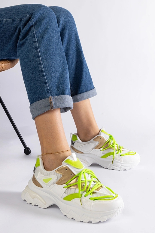 Balti sportiniai sportbačiai Sulamita