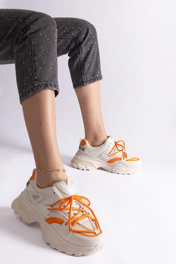 Smėlio spalvos sportiniai...