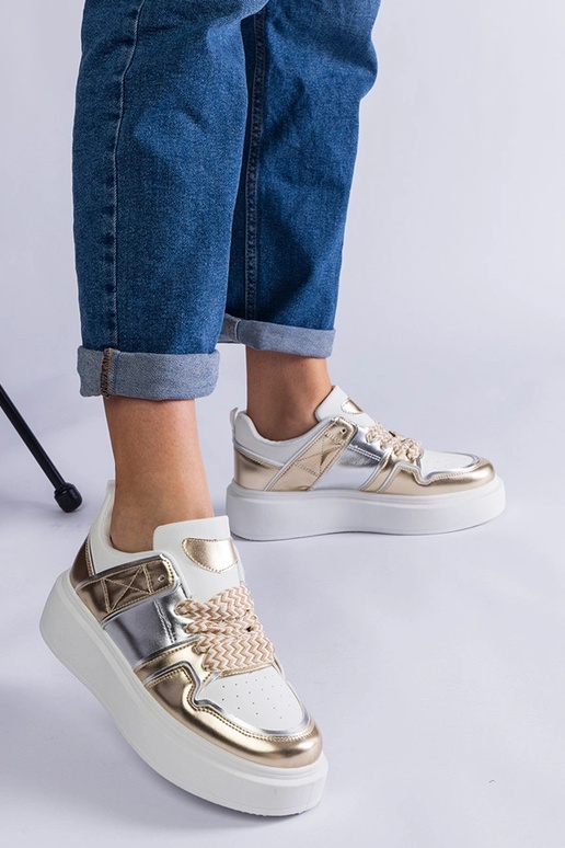 Kimberly auksiniai sportbačiai su...