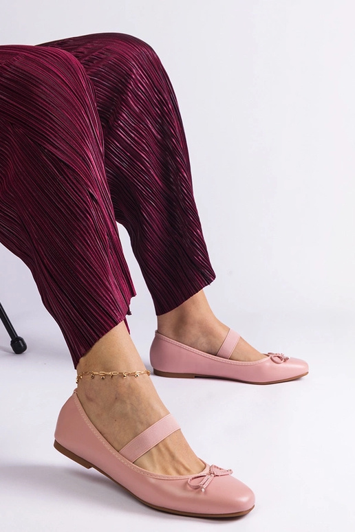 Rožinės baleto kelnaitės su elastingu...