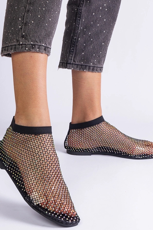 Juodos tinklinės basutės su... Juodos tinklinės basutės su...