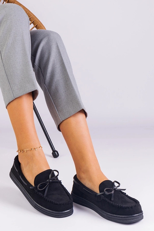 Juodi moteriški dirbtiniai zomšiniai... Juodi moteriški dirbtiniai zomšiniai...