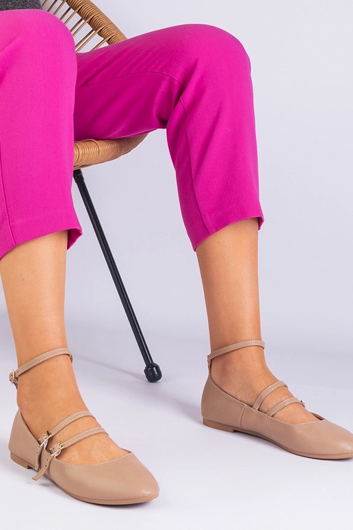 Smėlio spalvos baleto kelnaitės iš...