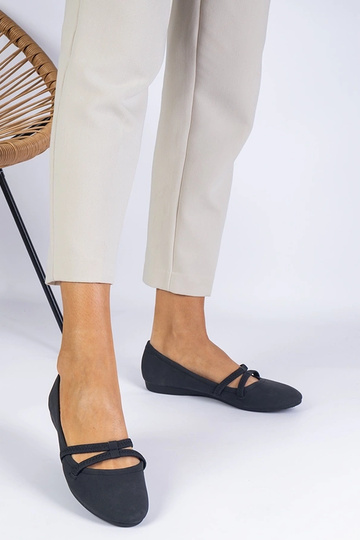 Juodos moteriškos balerinos...