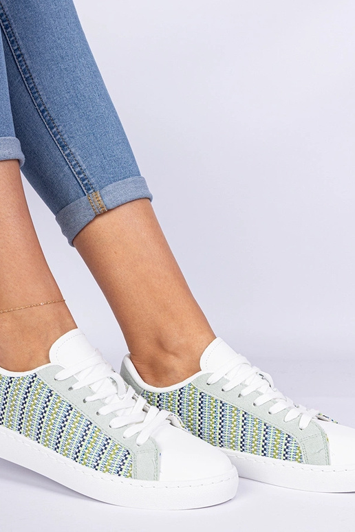 Žalios moteriškos audinės sportinės...