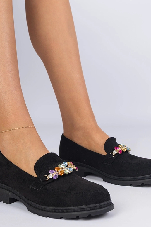 Juodos moteriškos mokasinos,...