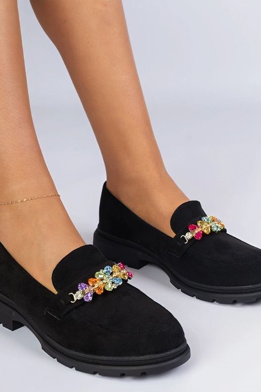 Juodos moteriškos mokasinos,...