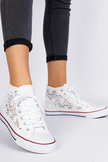 Balti moteriški ażurowi... 2