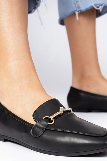 Juodos mokasinos su... 2