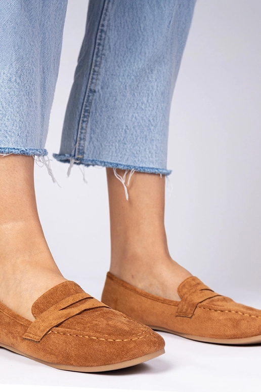 Rudos elegantiškos mokasinos Palmarina Rudos elegantiškos mokasinos Palmarina