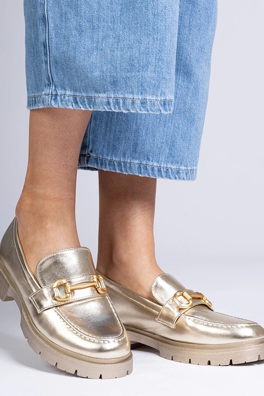 Auksiniai elegantiški mokasininiai...