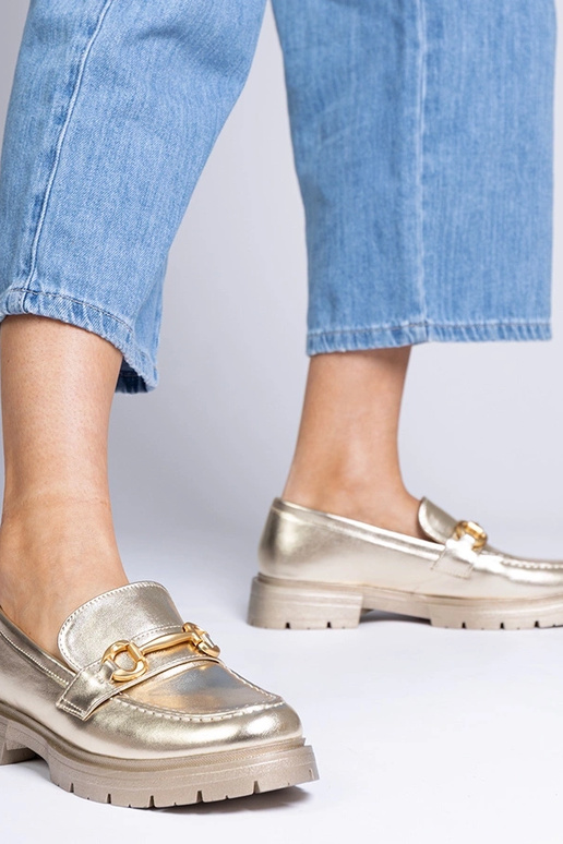 Auksiniai elegantiški mokasininiai...