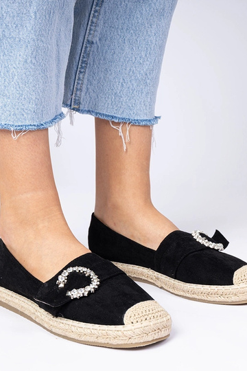 Juodos espadrilės su akmenukais Maruta 2