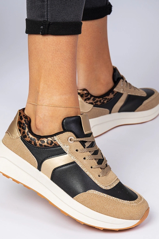 Juodi moteriški sneakeriai su... Juodi moteriški sneakeriai su...