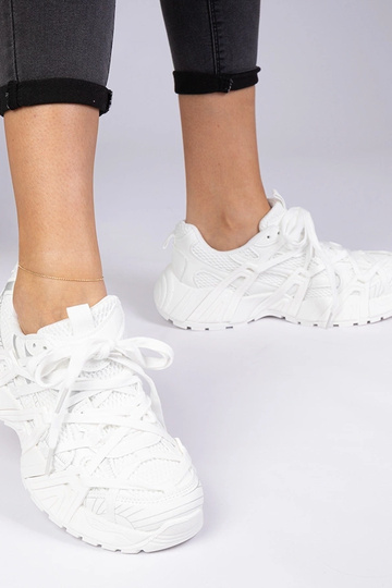 Baltos sneakersai su... 2