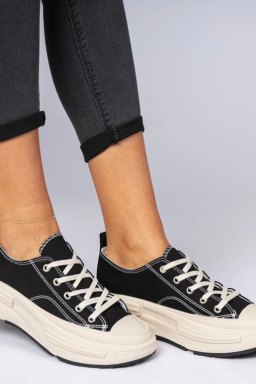 Juodos moteriškos medvilninės...