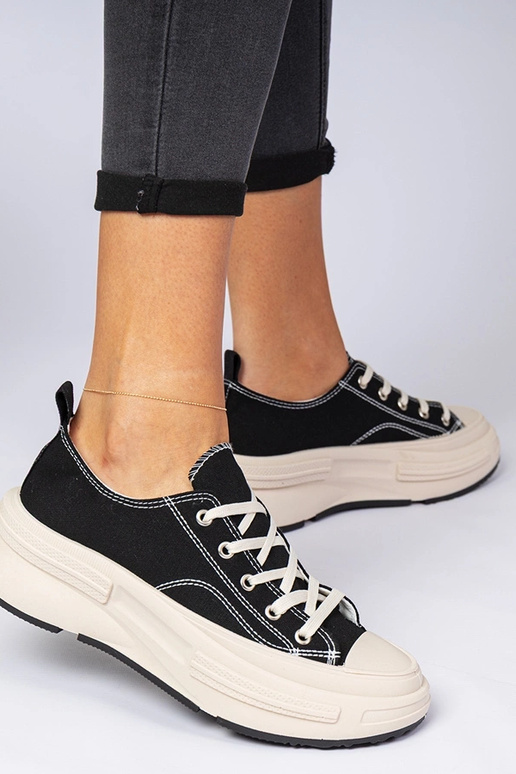 Juodos moteriškos medvilninės...