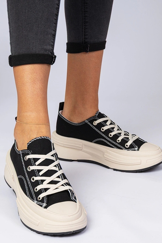 Juodos moteriškos medvilninės...