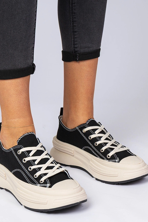 Juodos moteriškos medvilninės...