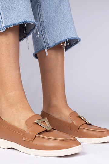 Rudi moteriški mokasinai su...