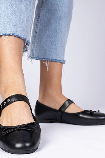 Juodos moteriškos balerinų...