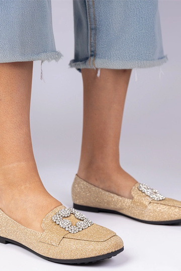 Auksiniai blizgūs mokasinai...