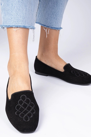 Juodos moteriškos balerinų...