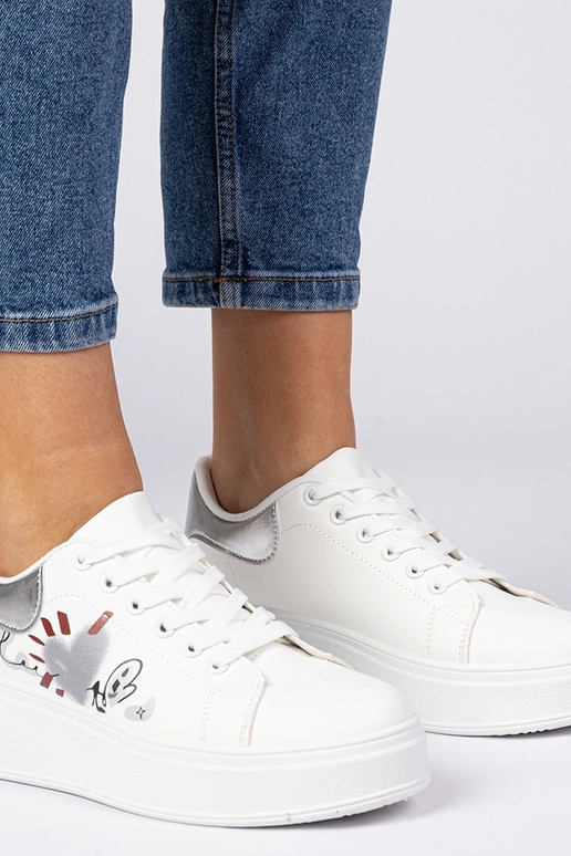 Balti sidabriniai moteriški...