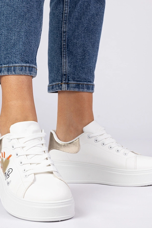 Balti auksiniai moteriški sportiniai...