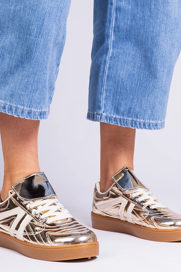 Auksiniai lakuoti moteriški...