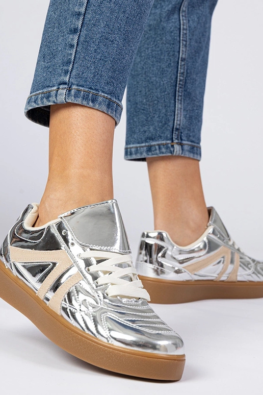 Sidabriniai moteriški sportiniai...