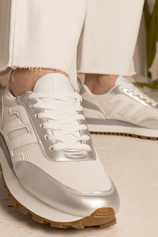 Bespalviai sidabriniai moteriški...