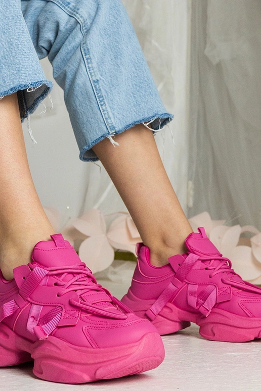 Moteriški rožiniai masyvūs sportiniai...