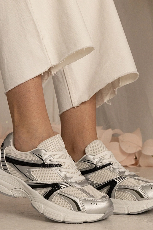 Moteriški sidabriniai sportiniai...