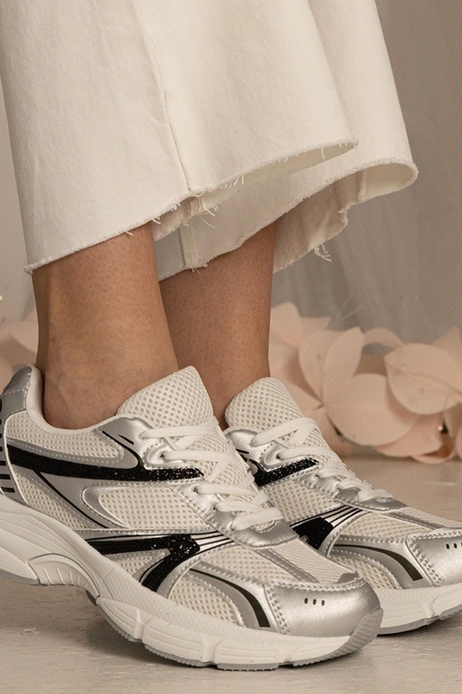 Moteriški sidabriniai sportiniai...