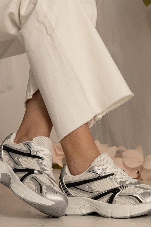 Moteriški sidabriniai sportiniai...