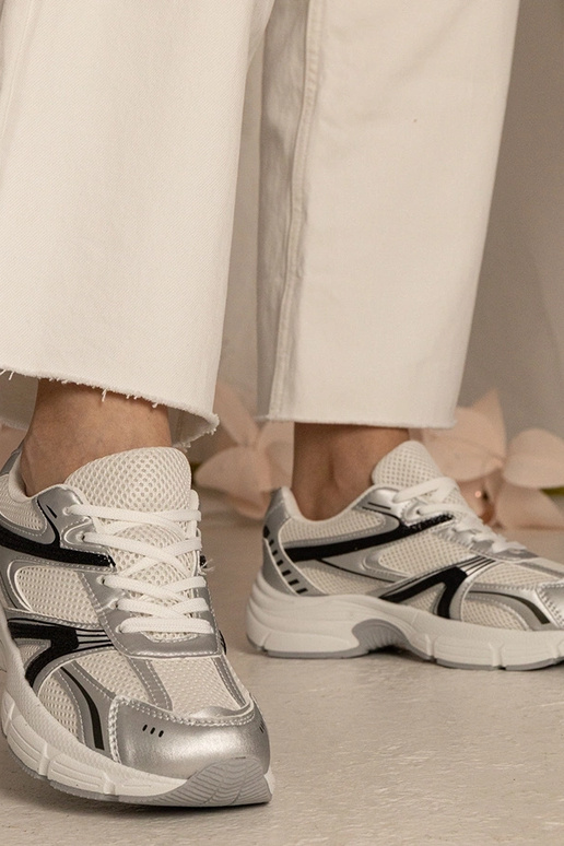 Moteriški sidabriniai sportiniai...