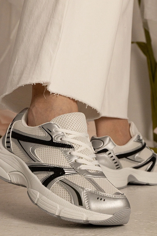 Moteriški sidabriniai sportiniai...