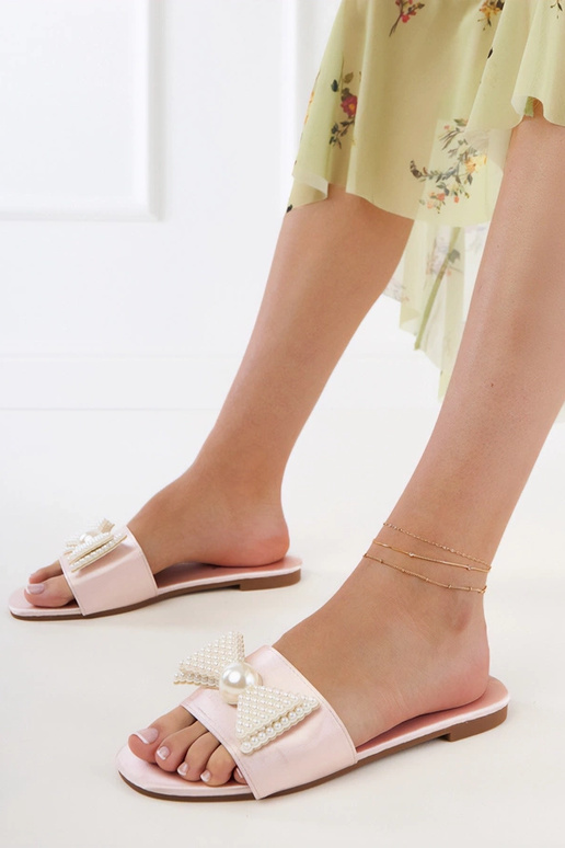 Smėlio spalvos satininės moteriškos...