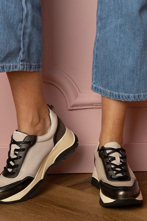 Pilki moteriški sportiniai bateliai...