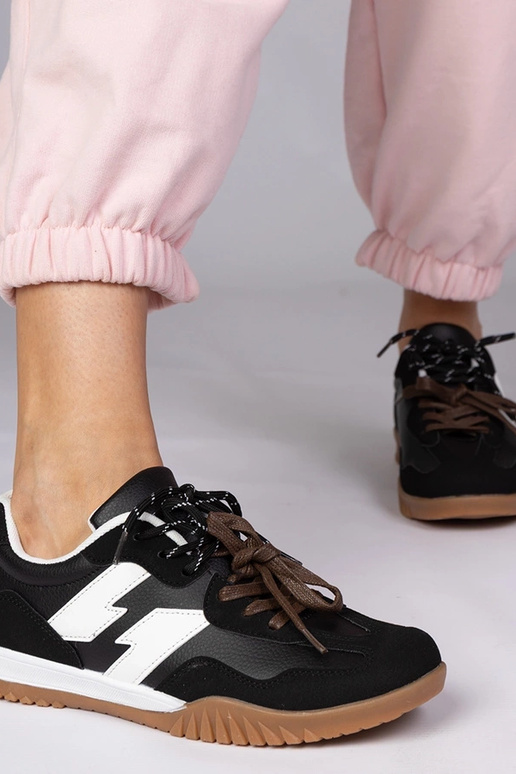 Smėlio spalvos sportiniai bateliai su...